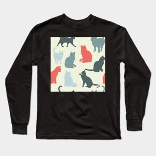 A collection of cats Long Sleeve T-Shirt